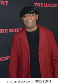 LOS ANGELES, CA - DECEMBER 7, 2015: Actor Samuel L. Jackson At The Premiere 