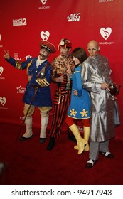 LOS ANGELES, CA - FEB 10: Cirque Du Soleil Performers At The 2012 MusiCares Person Of The Year Tribute To Paul McCartney At The LA Convention Center On February 10, 2012 In Los Angeles, California