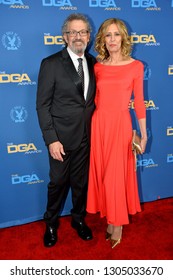 LOS ANGELES, CA. February 02, 2019: Christine Lahti & Thomas Schlamme At The 71st Annual Directors Guild Of America Awards At The Ray Dolby Ballroom.
 