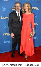 LOS ANGELES, CA. February 02, 2019: Christine Lahti & Thomas Schlamme At The 71st Annual Directors Guild Of America Awards At The Ray Dolby Ballroom.
 