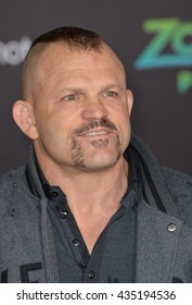 LOS ANGELES, CA - FEBRUARY 17, 2016: Chuck Liddell At The Premiere Of Disney's 