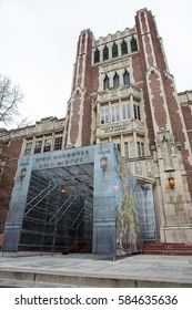 Los Angeles, CA: February 21, 2017: John Marshall High School In The Los Angeles Area. The Exterior Of John Marshall High School Has Appeared In Various Films And Television Shows.    