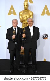 LOS ANGELES, CA - FEBRUARY 22, 2015: Alan Robert Murray & Bub Asman At The 87th Annual Academy Awards At The Dolby Theatre, Hollywood. 