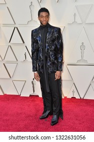 LOS ANGELES, CA. February 24, 2019: Chadwick Boseman at the 91st Academy Awards at the Dolby Theatre.Picture: Paul Smith/Featureflash