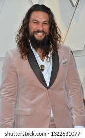 LOS ANGELES, CA. February 24, 2019: Jason Momoa  At The 91st Academy Awards At The Dolby Theatre.
Picture: Paul Smith/Featureflash