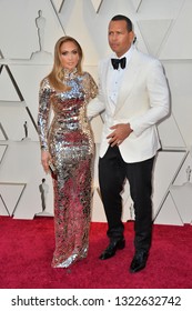 LOS ANGELES, CA. February 24, 2019: Jennifer Lopez & Alex Rodriguez At The 91st Academy Awards At The Dolby Theatre.
Picture: Paul Smith/Featureflash