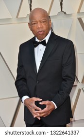LOS ANGELES, CA. February 24, 2019: Congressman John Lewis at the 91st Academy Awards at the Dolby Theatre.Picture: Paul Smith/Featureflash