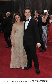 LOS ANGELES, CA - FEBRUARY 26, 2012: Nick Krause & Amara Miller At The 84th Annual Academy Awards At The Hollywood & Highland Theatre, Hollywood. 