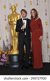 LOS ANGELES, CA - FEBRUARY 27, 2011: Tom Hooper & Kathryn Bigelow at the 83rd Academy Awards at the Kodak Theatre, Hollywood.