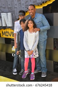 LOS ANGELES, CA - FEBRUARY 4, 2017: Jason Winston George & Vandana Khanna & Family At The World Premiere Of 