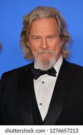 LOS ANGELES, CA. January 06, 2019: Jeff Bridges At The 2019 Golden Globe Awards At The Beverly Hilton Hotel.
