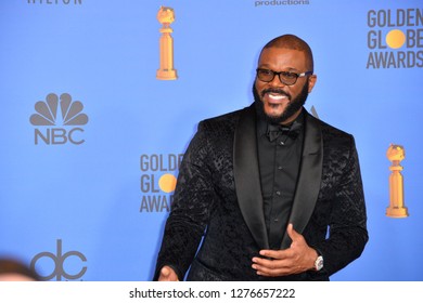 LOS ANGELES, CA. January 06, 2019: Tyler Perry At The 2019 Golden Globe Awards At The Beverly Hilton Hotel.
