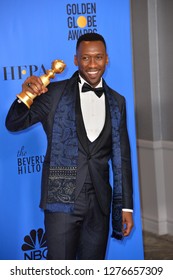 LOS ANGELES, CA. January 06, 2019: Mahershala Ali At The 2019 Golden Globe Awards At The Beverly Hilton Hotel.
