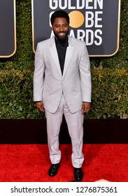 LOS ANGELES, CA. January 06, 2019: John David Washington At The 2019 Golden Globe Awards At The Beverly Hilton Hotel.
