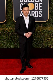 LOS ANGELES, CA. January 06, 2019: Rami Malek At The 2019 Golden Globe Awards At The Beverly Hilton Hotel.
