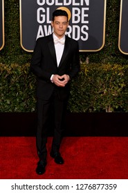 LOS ANGELES, CA. January 06, 2019: Rami Malek At The 2019 Golden Globe Awards At The Beverly Hilton Hotel.
