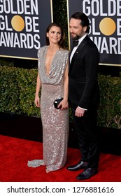 LOS ANGELES, CA. January 06, 2019: Keri Russell & Matthew Rhys At The 2019 Golden Globe Awards At The Beverly Hilton Hotel.
