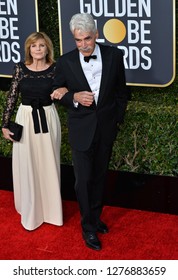 LOS ANGELES, CA. January 06, 2019: Sam Elliott & Katharine Ross At The 2019 Golden Globe Awards At The Beverly Hilton Hotel.
