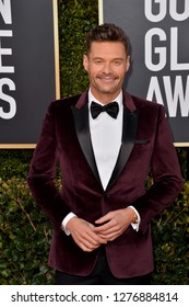 LOS ANGELES, CA. January 06, 2019: Ryan Seacrest At The 2019 Golden Globe Awards At The Beverly Hilton Hotel.
 