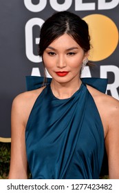 LOS ANGELES, CA. January 06, 2019: Gemma Chan At The 2019 Golden Globe Awards At The Beverly Hilton Hotel.
 