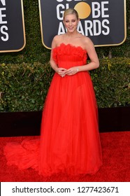LOS ANGELES, CA. January 06, 2019: Lili Reinhart At The 2019 Golden Globe Awards At The Beverly Hilton Hotel.
 
