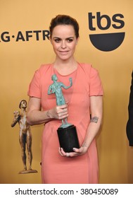 LOS ANGELES, CA - JANUARY 25, 2015: Taryn Manning At The 2015 Screen Actors Guild  Awards At The Shrine Auditorium.