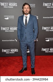 LOS ANGELES, CA - JANUARY 25, 2016: Actor Casey Affleck At The Premiere Of His Movie 