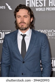 LOS ANGELES, CA - JANUARY 25, 2016: Actor Casey Affleck At The Premiere Of His Movie 