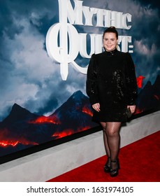 Los Angeles, CA - January 29, 2020: Jessie Ennis Attends The Premiere Of Apple TV+'s 