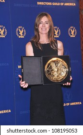 LOS ANGELES, CA - JANUARY 30, 2010: Director Kathryn Bigelow at the Directors Guild of America Awards at the Century Plaza Hotel. She won Best Feature Film Director award for "The Hurt Locker."
