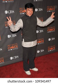 LOS ANGELES, CA - JANUARY 6, 2010: Jackie Chan at the 2010 People's Choice Awards at the Nokia Theatre L.A. Live.
