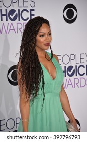 LOS ANGELES, CA - JANUARY 6, 2016: Meagan Good At The People's Choice Awards 2016 At The Microsoft Theatre LA Live.