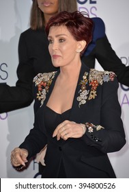 LOS ANGELES, CA - JANUARY 6, 2016: Sharon Osbourne At The People's Choice Awards 2016