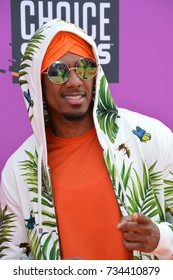 LOS ANGELES, CA - July 13, 2017: Nick Cannon At Nickelodeon's Kids' Choice Sports 2017 At UCLA's Pauley Pavilion.