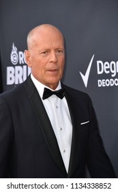 LOS ANGELES, CA - July 14, 2018: Bruce Willis At The Comedy Central Roast Of Bruce Willis At The Hollywood Palladium