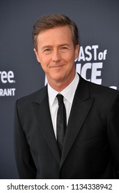 LOS ANGELES, CA - July 14, 2018: Edward Norton At The Comedy Central Roast Of Bruce Willis At The Hollywood Palladium