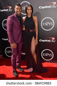 LOS ANGELES, CA - JULY 15, 2015: Ciara & Russell Wilson At The 2015 ESPY Awards At The Microsoft Theatre LA Live.