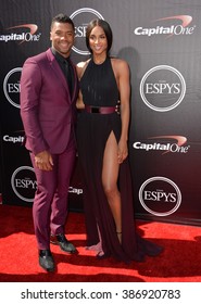 LOS ANGELES, CA - JULY 15, 2015: Ciara & Russell Wilson At The 2015 ESPY Awards At The Microsoft Theatre LA Live.