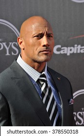 LOS ANGELES, CA - JULY 16, 2014: Actor Dwayne Johnson, Aka 