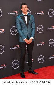 LOS ANGELES, CA - July 18, 2018: Kyle Kuzma At The 2018 ESPY Awards At The Microsoft Theatre LA Live