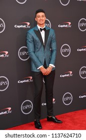 LOS ANGELES, CA - July 18, 2018: Kyle Kuzma At The 2018 ESPY Awards At The Microsoft Theatre LA Live