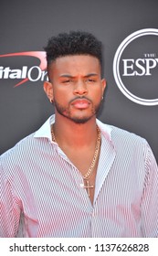 LOS ANGELES, CA - July 18, 2018: Trevor Jackson At The 2018 ESPY Awards At The Microsoft Theatre LA Live