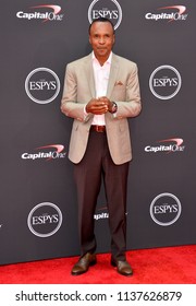 LOS ANGELES, CA - July 18, 2018: Sugar Ray Leonard At The 2018 ESPY Awards At The Microsoft Theatre LA Live