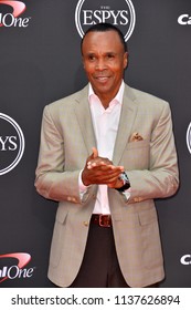 LOS ANGELES, CA - July 18, 2018: Sugar Ray Leonard At The 2018 ESPY Awards At The Microsoft Theatre LA Live