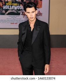 Los Angeles, CA - July 22, 2019: Austin Butler attends The Los Angeles Premiere Of  "Once Upon a Time in Hollywood" held at TCL Chinese Theatre