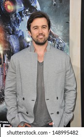 LOS ANGELES, CA - JULY 9, 2013: Rob McElhenney At The Premiere Of Pacific Rim At The Dolby Theatre, Hollywood. 