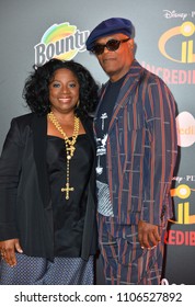 LOS ANGELES, CA - June 05, 2018: Samuel L. Jackson & LaTanya Richardson At The Premiere For 