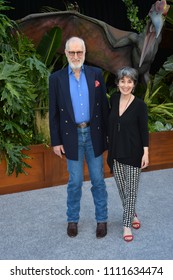 LOS ANGELES, CA - June 12, 2018: James Cromwell & Anna Stuart At The Premiere For 