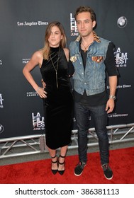 LOS ANGELES, CA - JUNE 14, 2015: Lindsey Shaw & Guest At The LA Film Festival Premiere Of MTV's 