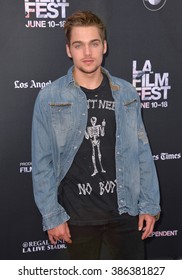 LOS ANGELES, CA - JUNE 14, 2015: Dylan Sprayberry At The LA Film Festival Premiere Of MTV's 